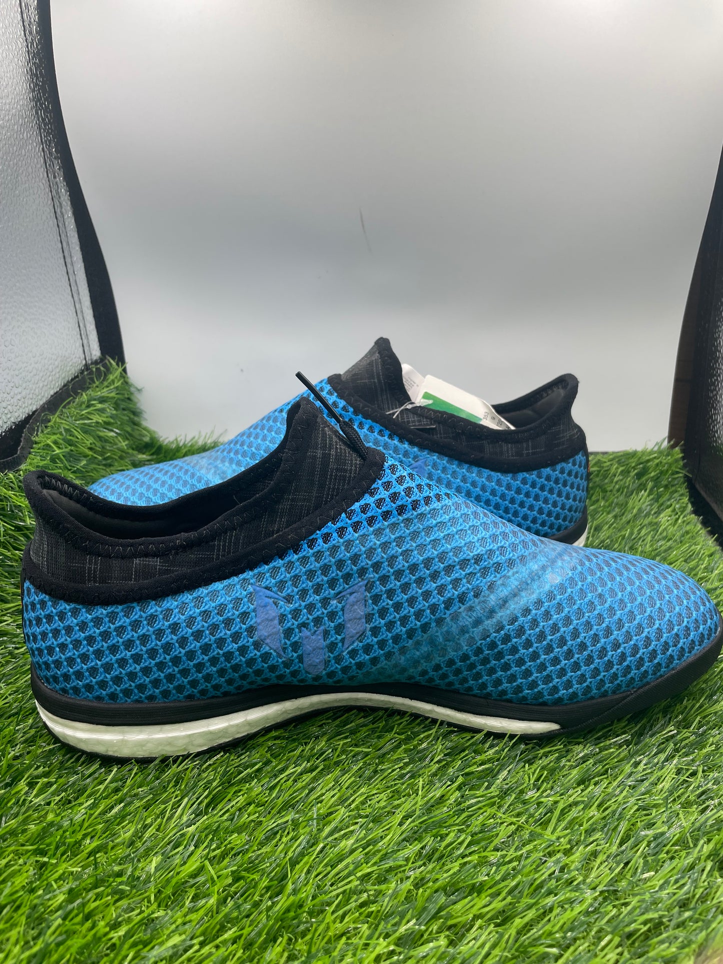 Messi X Adidas 16.1 turf shoes Blue