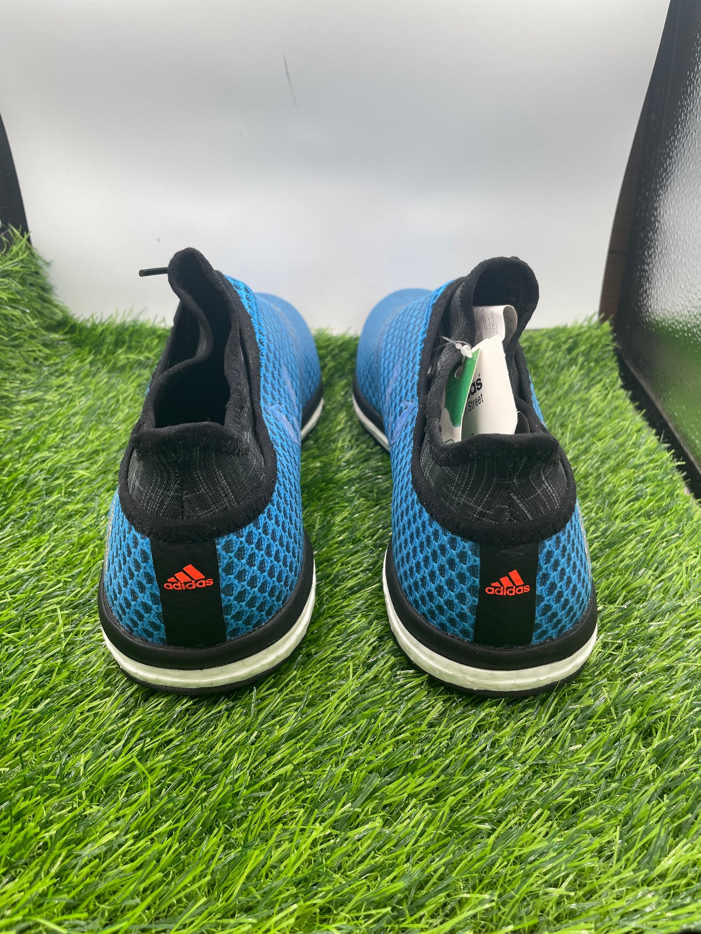 Messi X Adidas 16.1 turf shoes Blue